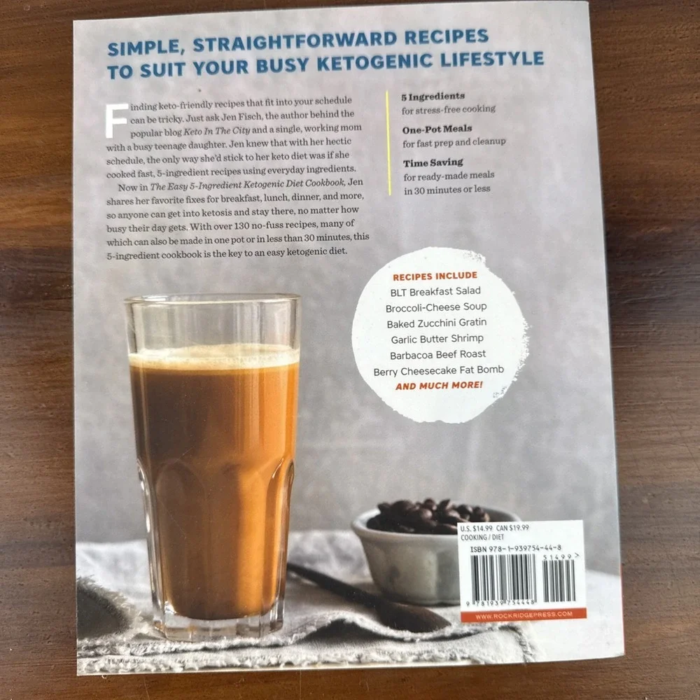Lot of 2‎ Keto Cookbooks